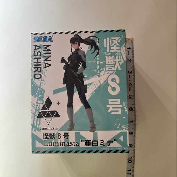 Kaiju No. 8 Luminasta Anime Figure Mina Ashiro New, Japan Version - Picture 5 of 5